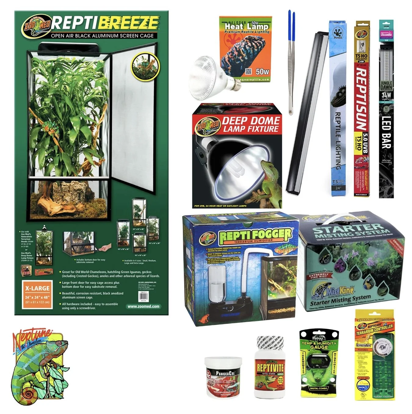 The ultimate chameleon kit! — Neptune the Chameleon